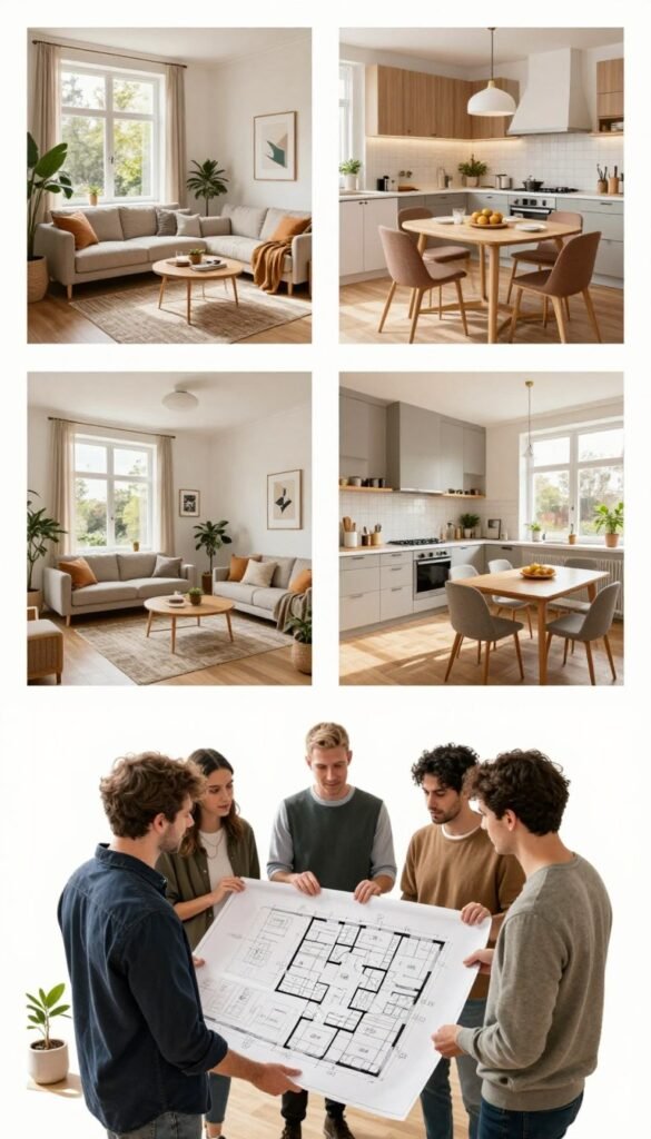 raumaufteilung wohnung