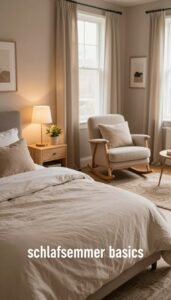 schlafzimmer basics