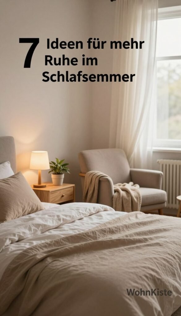 schlafzimmer ruhiger