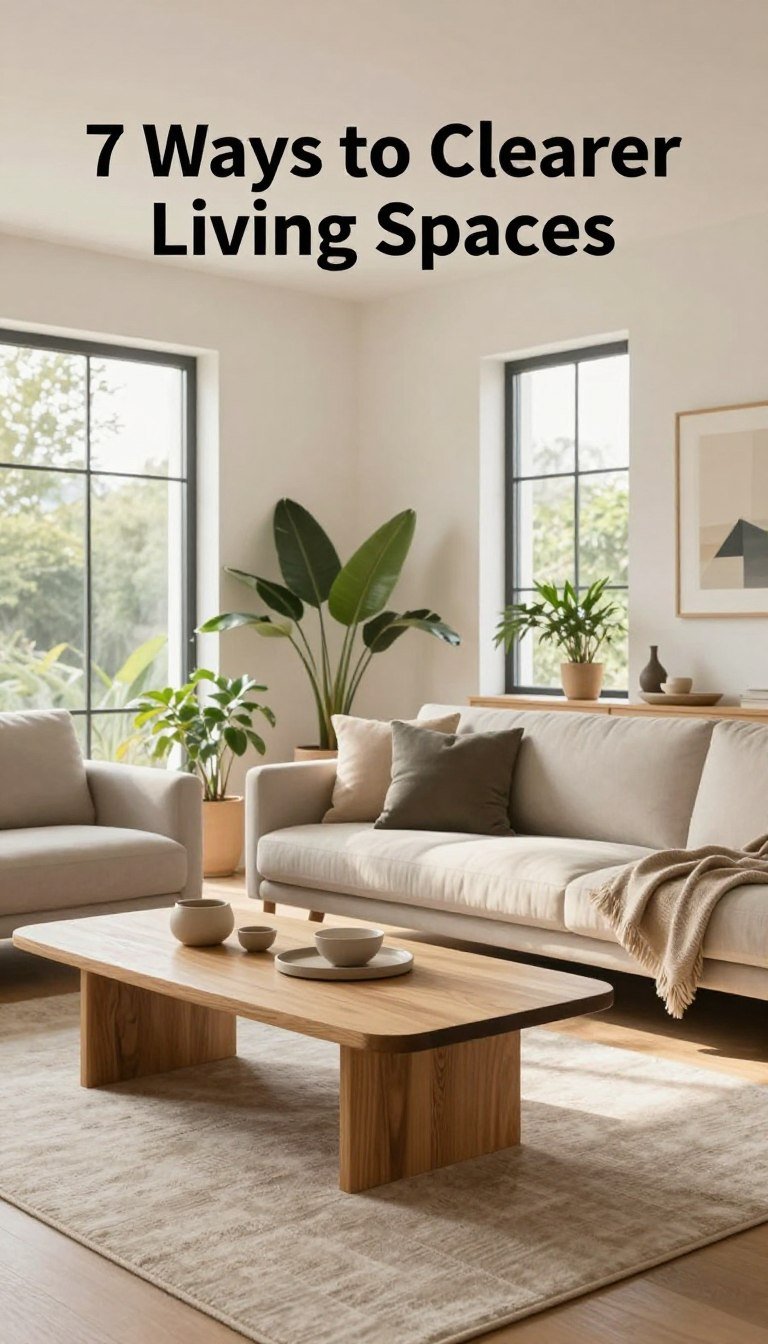 wohnung klarer wirken