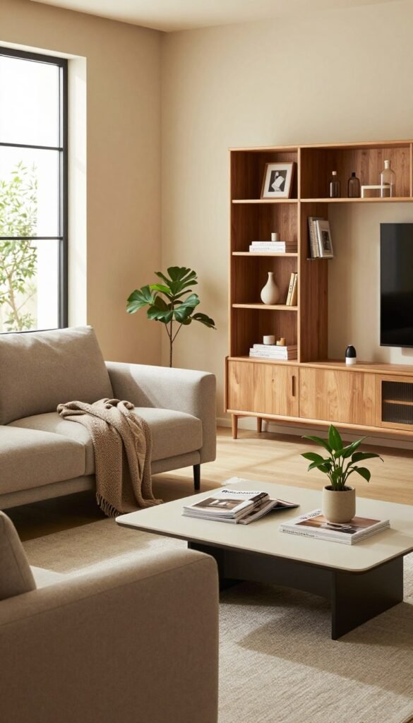 wohnzimmer effizient