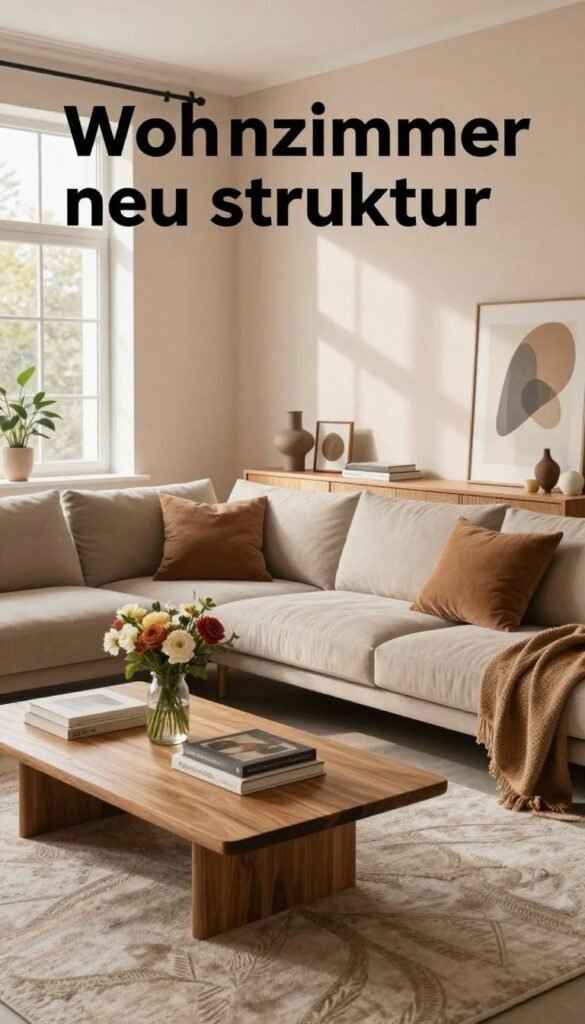 wohnzimmer neu struktur