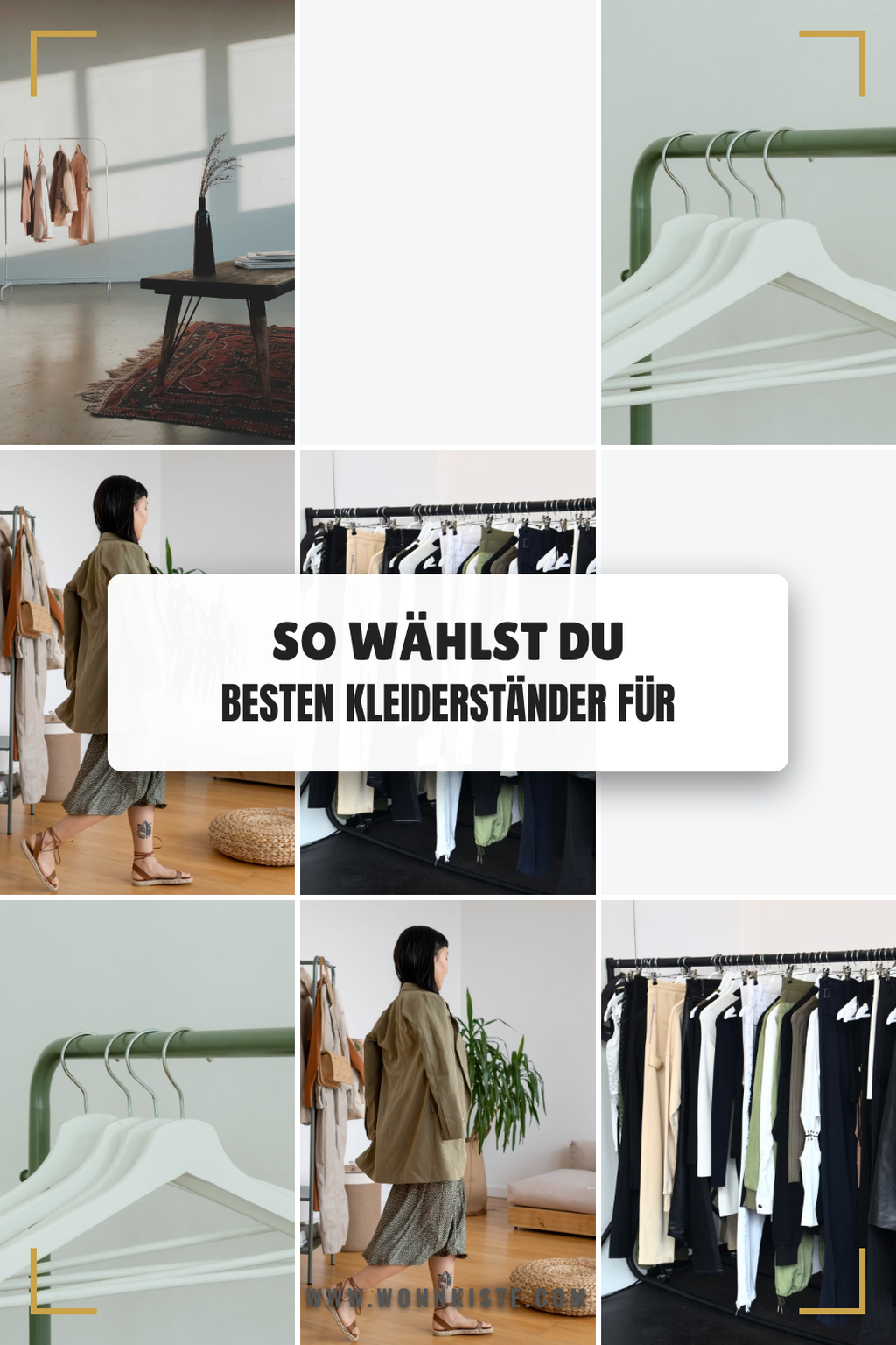 Pinterest Pin So wählst du den besten Kleiderständer für deinen Raum