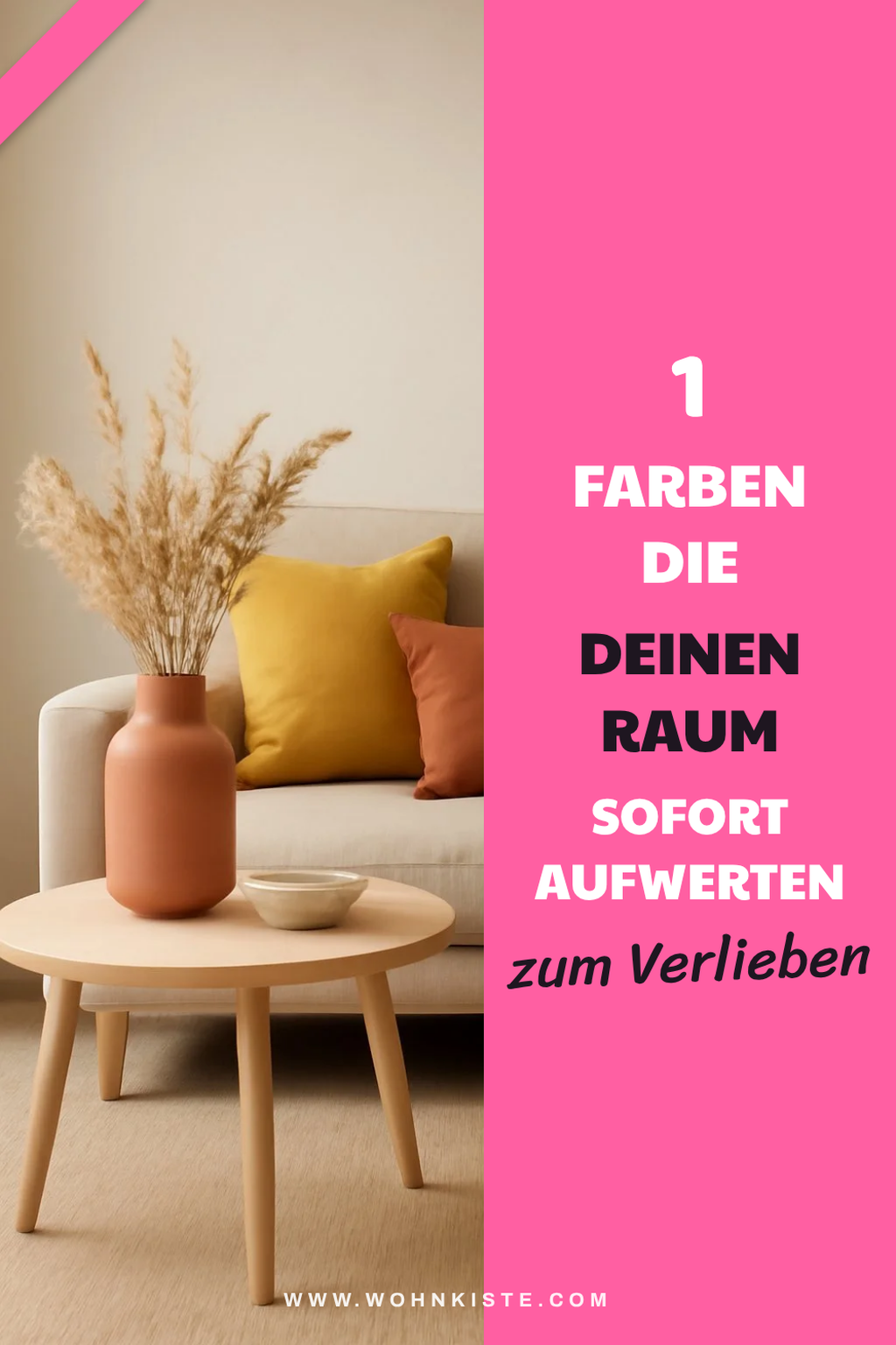 Wie du mit Farben deinen Raum aufwertest