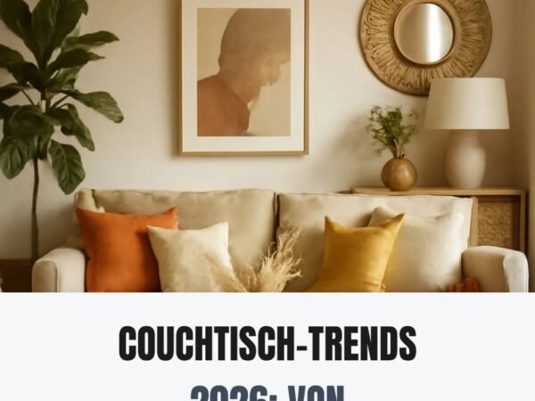 10 Couchtisch-Trends 2026: Von minimalistisch bis Boho