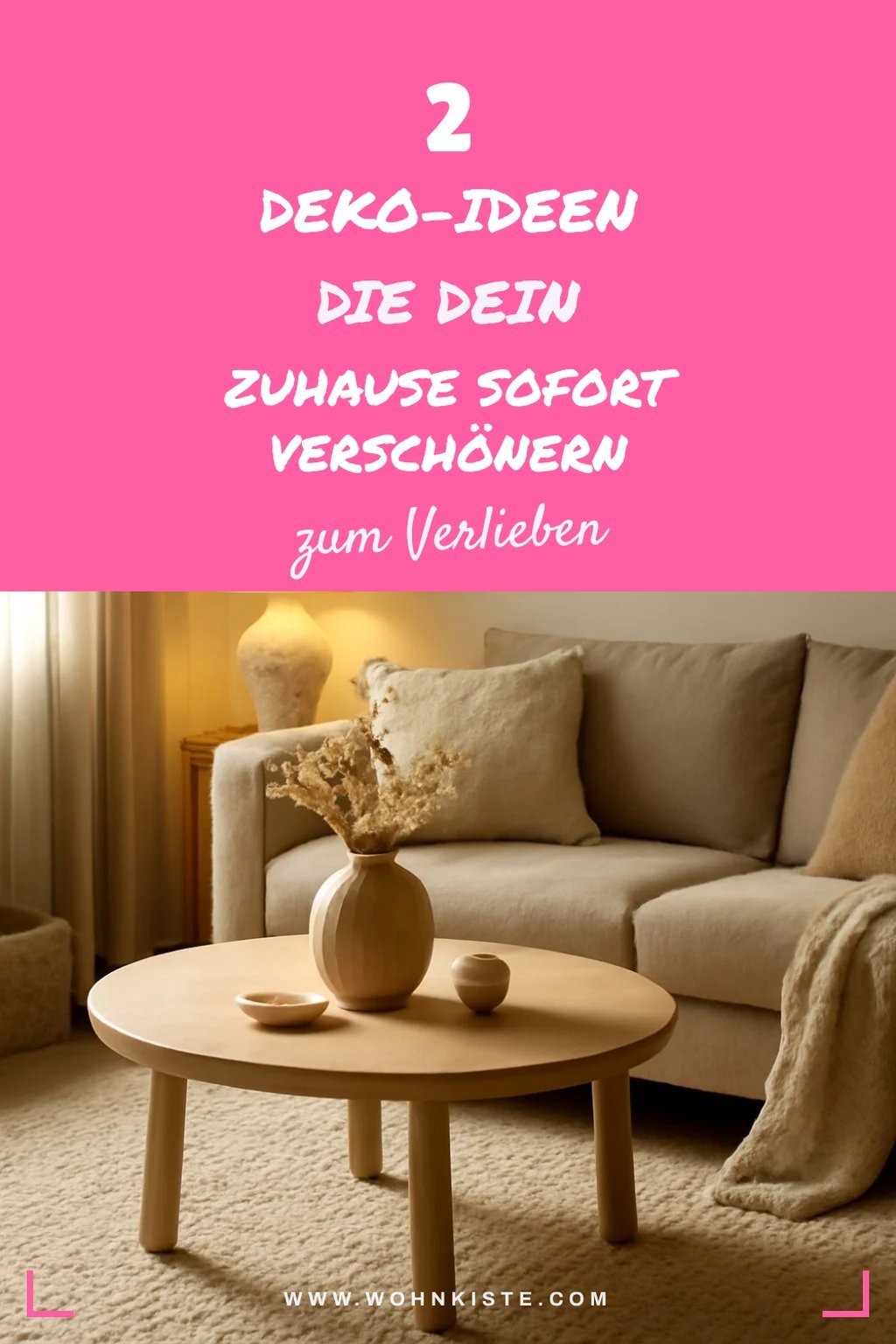 Deko-Elemente für den letzten Schliff