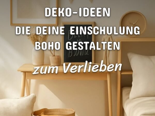10 kreative Deko-Ideen die deine Einschulung boho gestalten