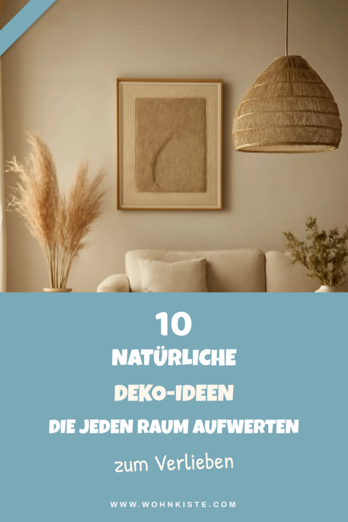 10 natürliche Deko-Ideen die jeden Raum aufwerten