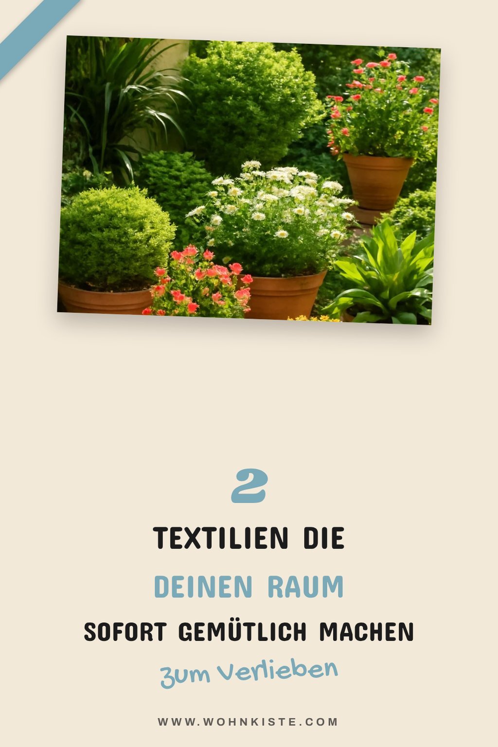 Natürliche Textilien für Gemütlichkeit