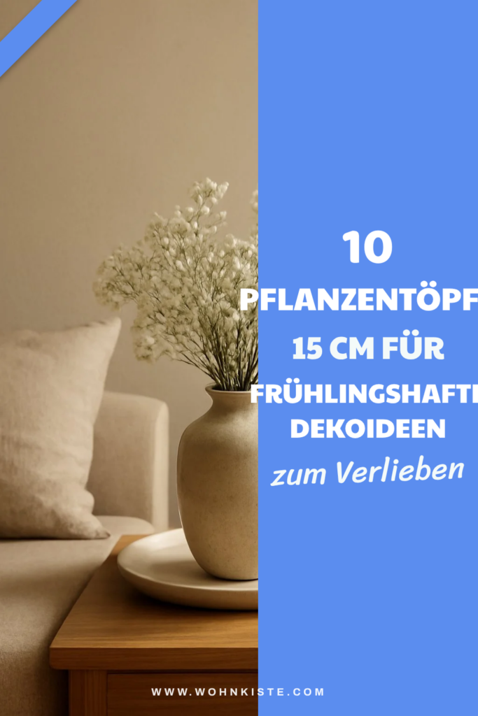 10 pflanzentöpfe 15 cm für frühlingshafte Dekoideen
