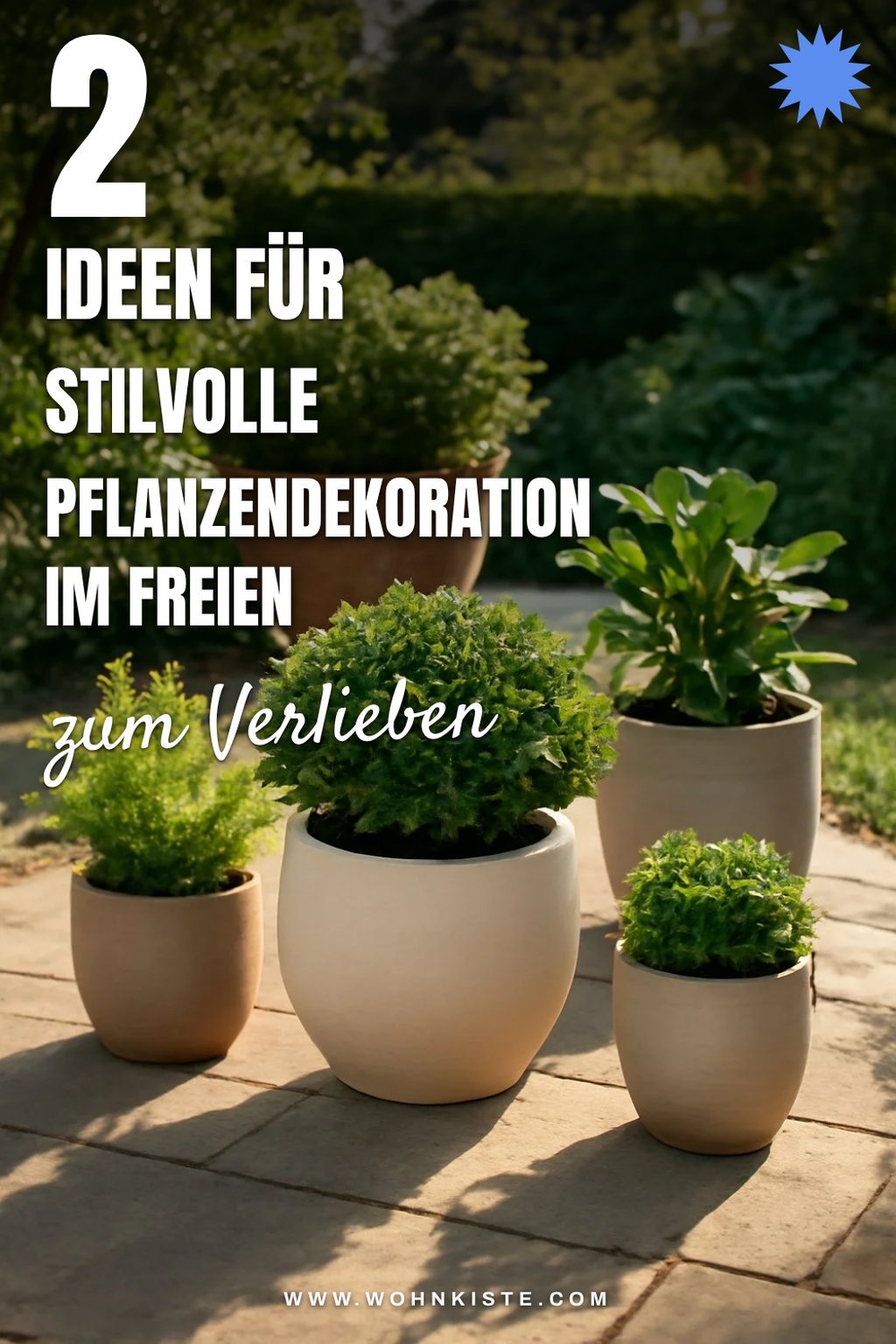 Wie du deine Pflanzen im Freien stilvoll präsentierst