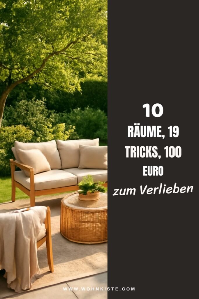10 Räume, 19 Tricks, 100 Euro — so verwandelst du deinen Beistelltisch outdoor wetterfest