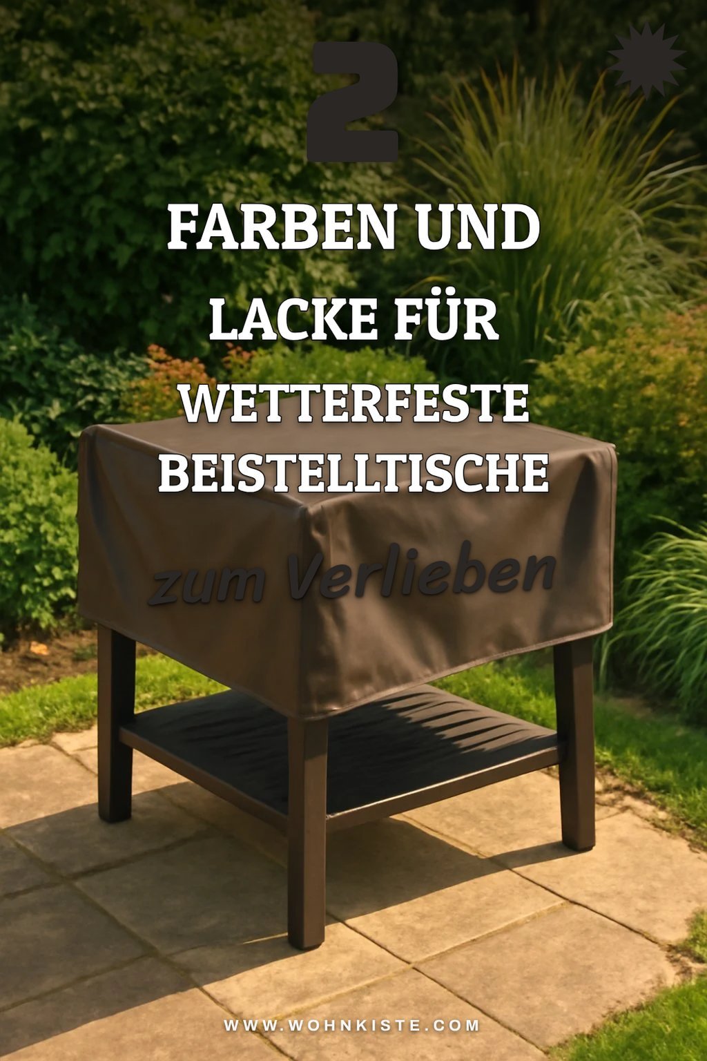 Farbe und Lacke für den Außenbereich