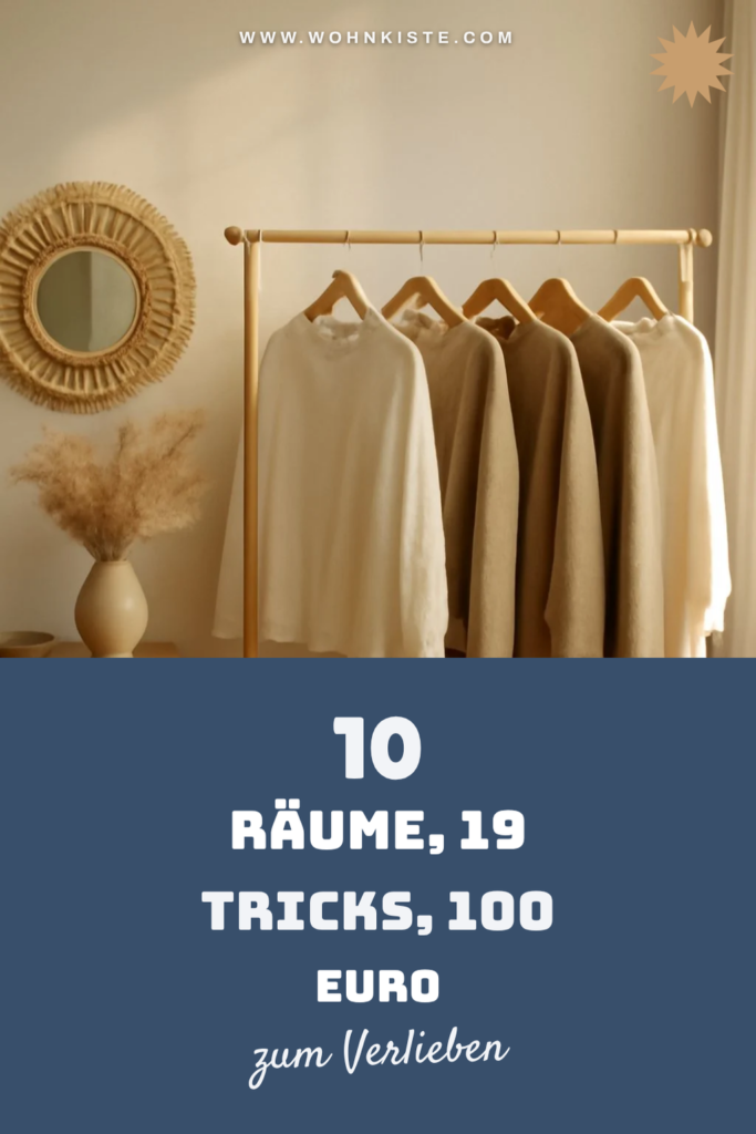 10 Räume, 19 Tricks, 100 Euro — so verwandelst du stabile Kleiderständer