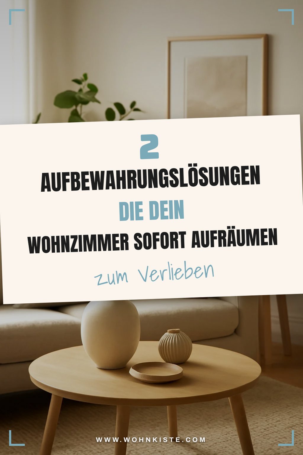 Ordnung und Stauraum für mehr Platz