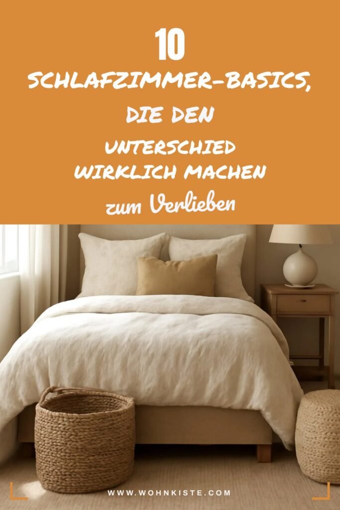 10 Schlafzimmer-Basics, die den Unterschied wirklich machen