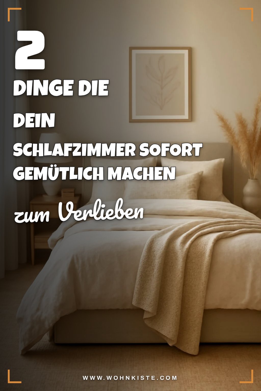 So verwandelst du dein Schlafzimmer in eine Wohlfühloase