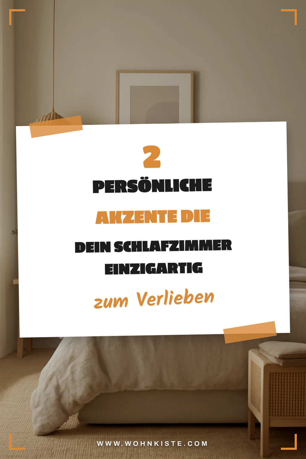 Persönliche Akzente setzen