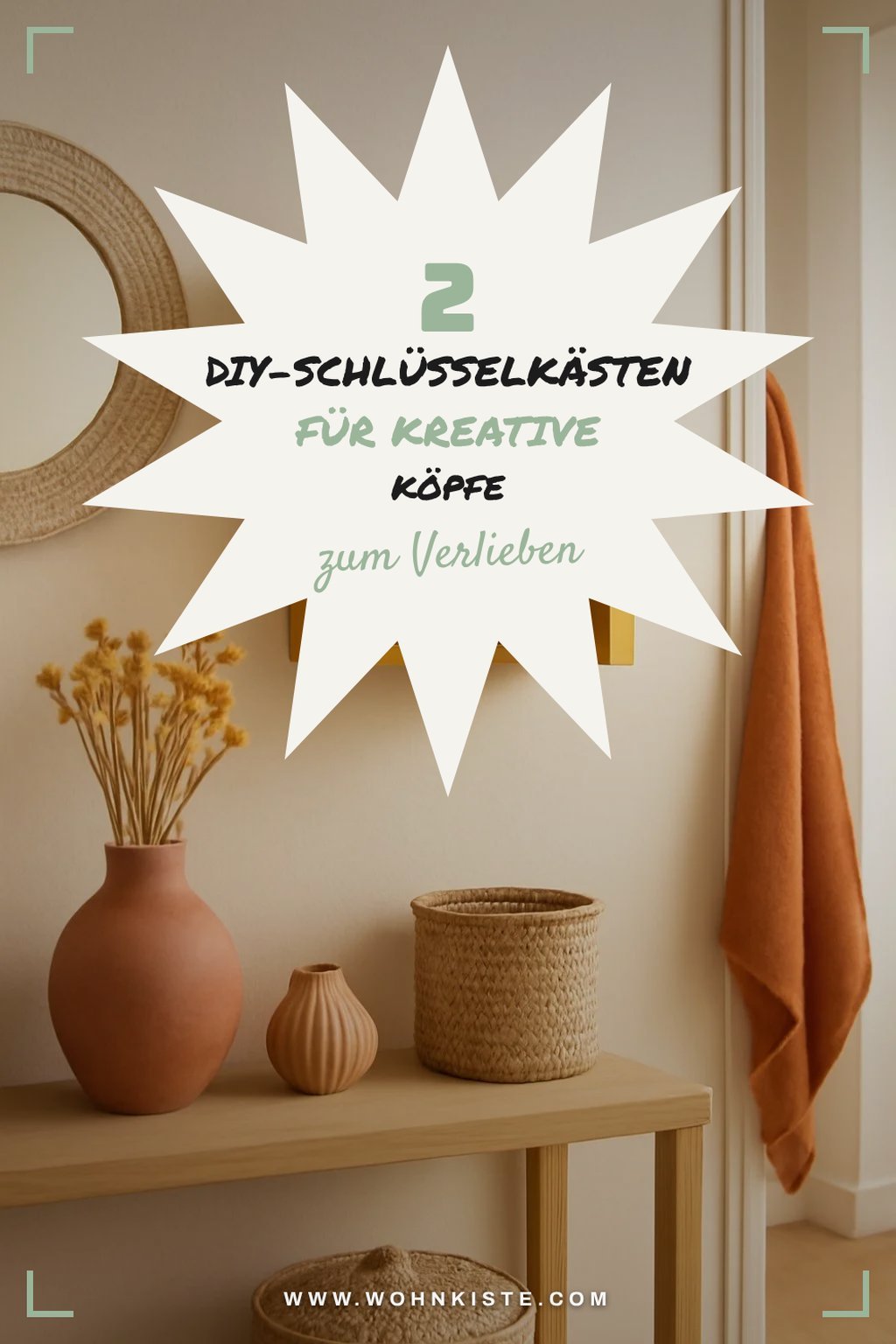 Die besten DIY-Ideen für Schlüsselkästen