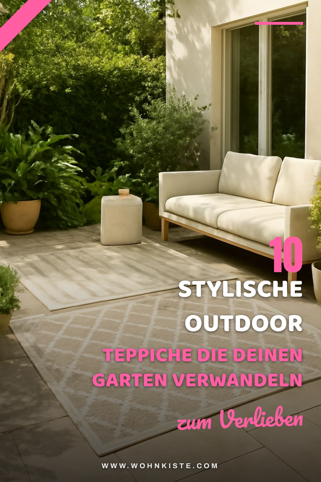 10 stylische outdoor teppiche die deinen Garten verwandeln