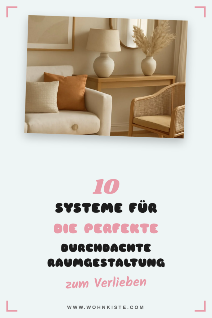 10 Systeme für die perfekte durchdachte Raumgestaltung