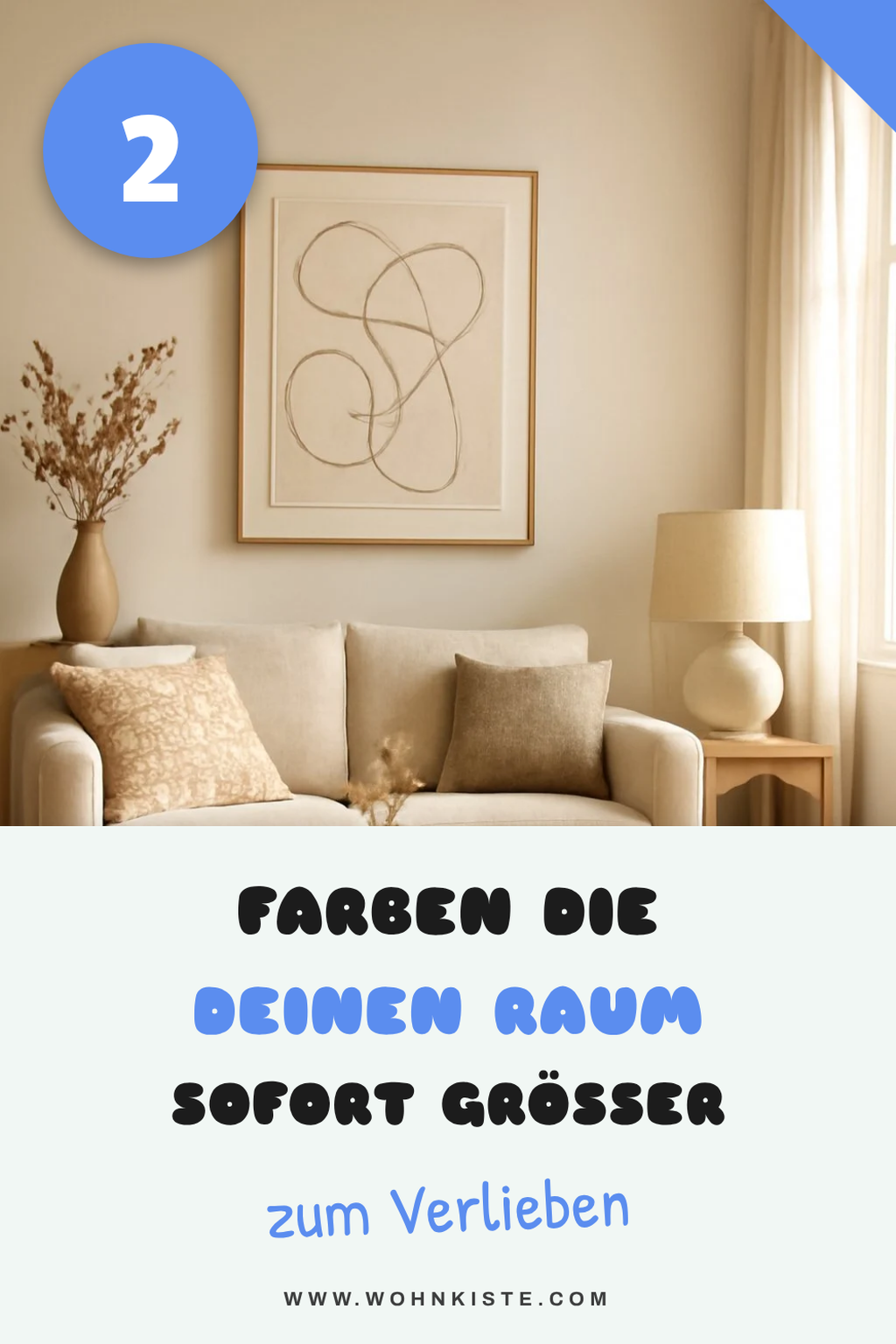 Farbgestaltung für mehr Raumgefühl
