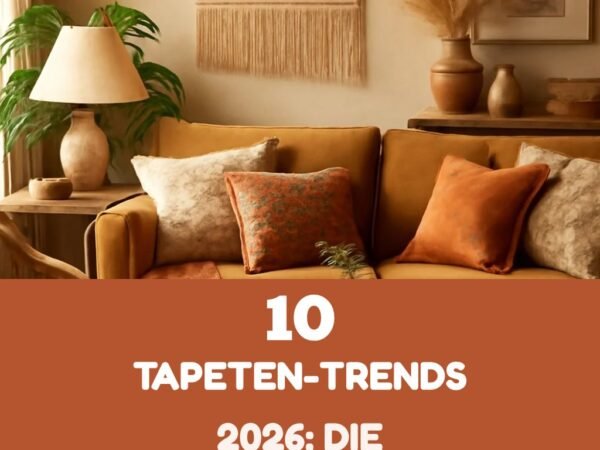 10 Tapeten-Trends 2026: Die schönsten Muster und Texturen