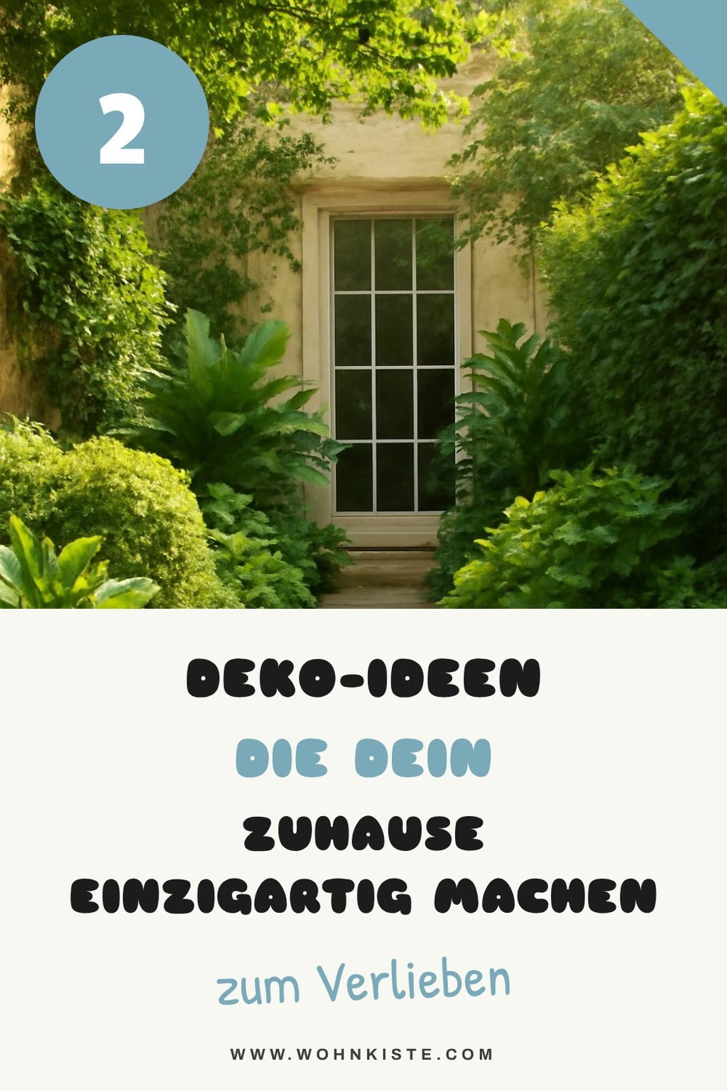 Deko-Elemente die Persönlichkeit zeigen