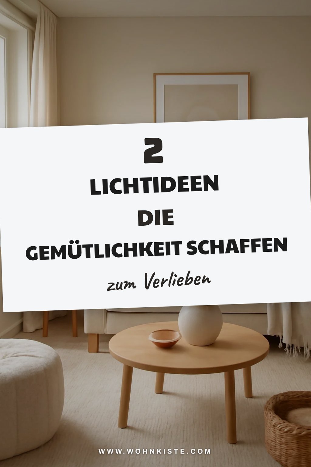 Beleuchtung für eine einladende Stimmung