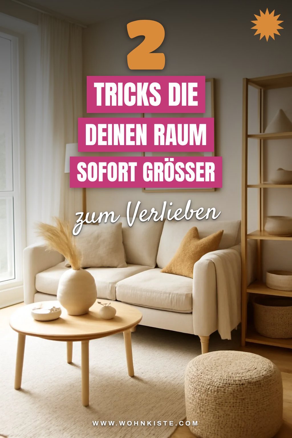 So schaffst du mehr Platz in deinen Wohnräumen