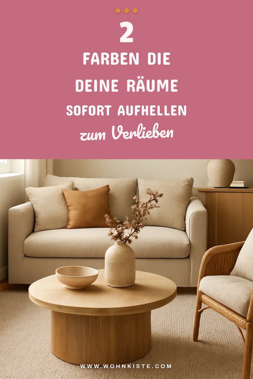 Farben für harmonische Wohnräume wählen