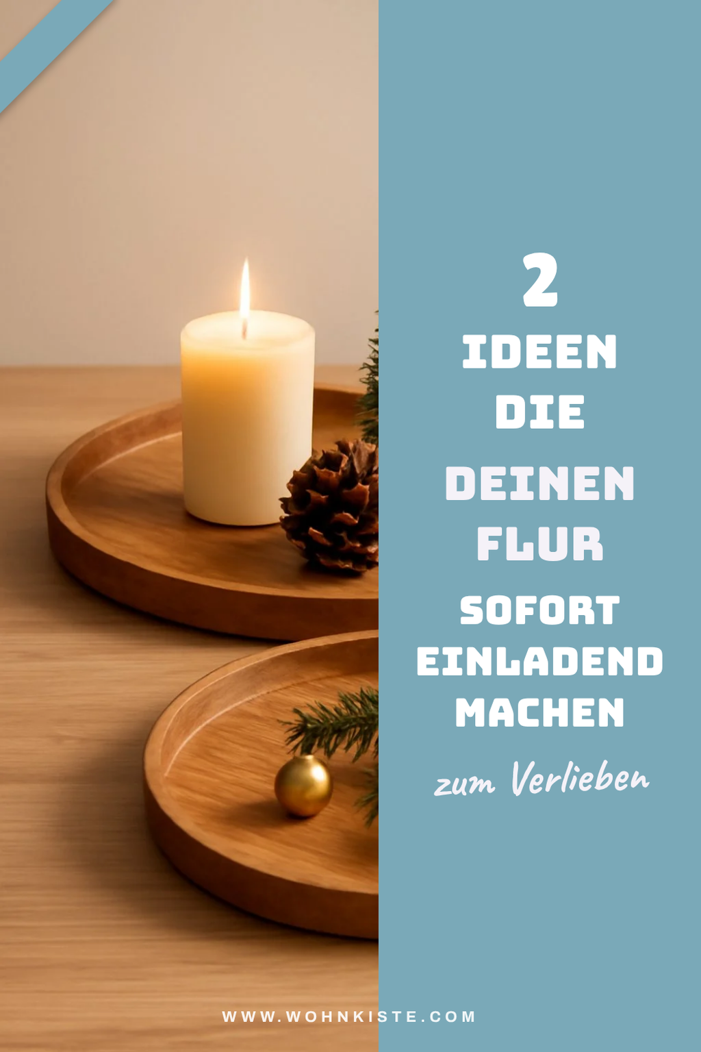 Diese Deko-Ideen verwandeln deinen Flur in ein Winterwunderland