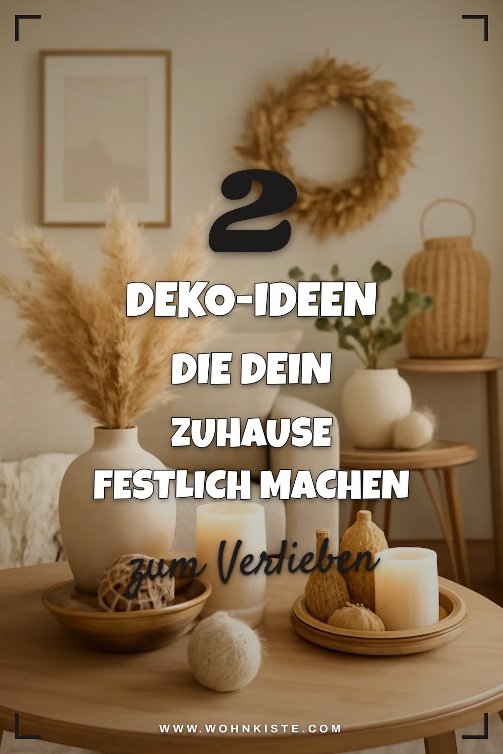 12 kreative Deko-Ideen für festliche Anlässe