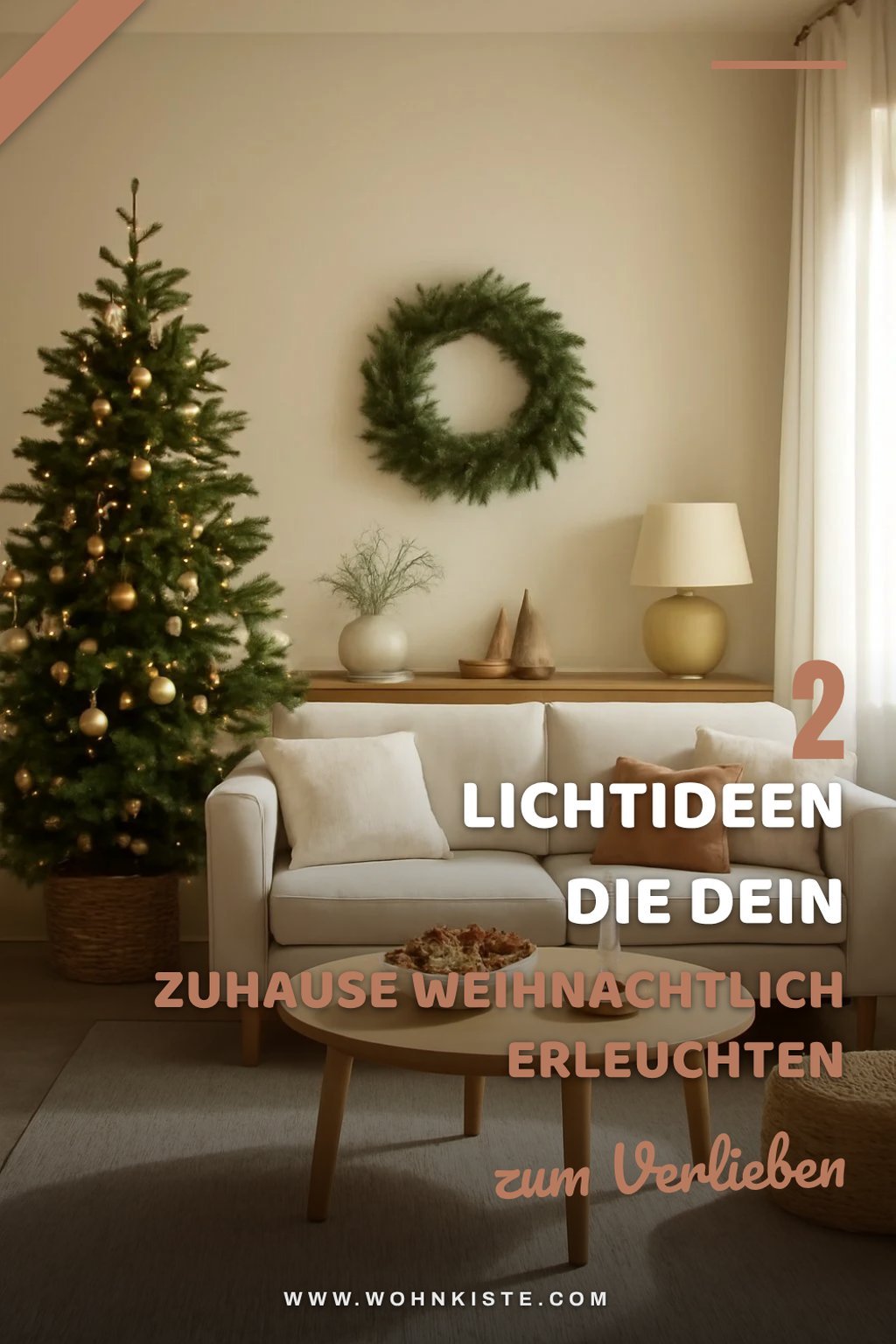 Lichtakzente setzen für festliche Stimmung