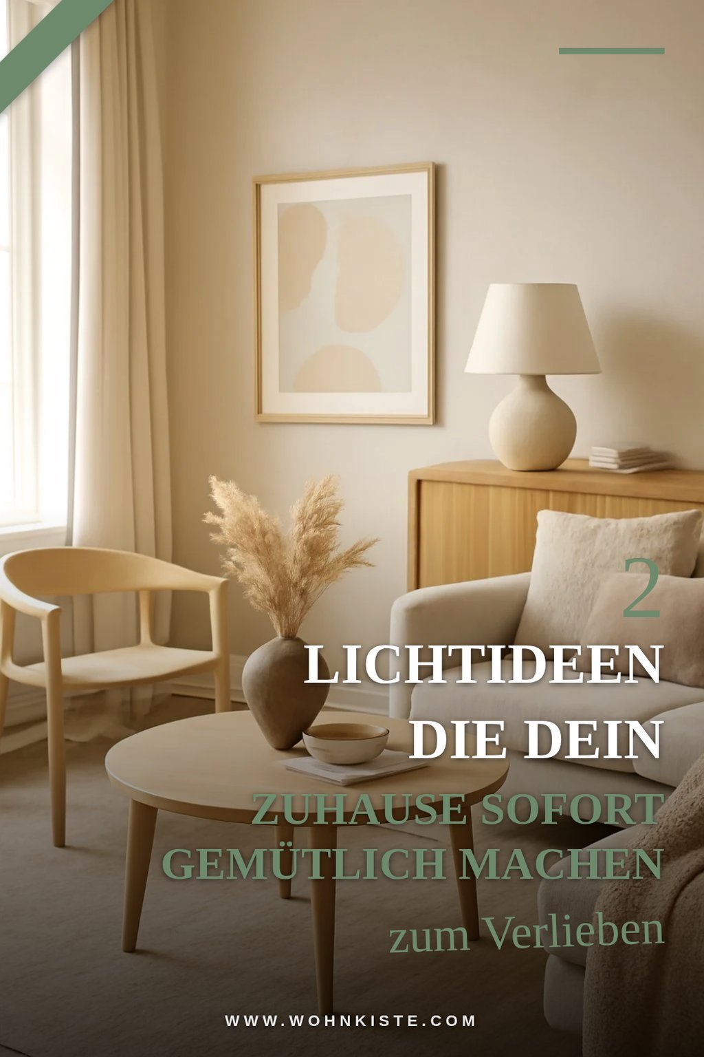 Beleuchtung für die richtige Stimmung