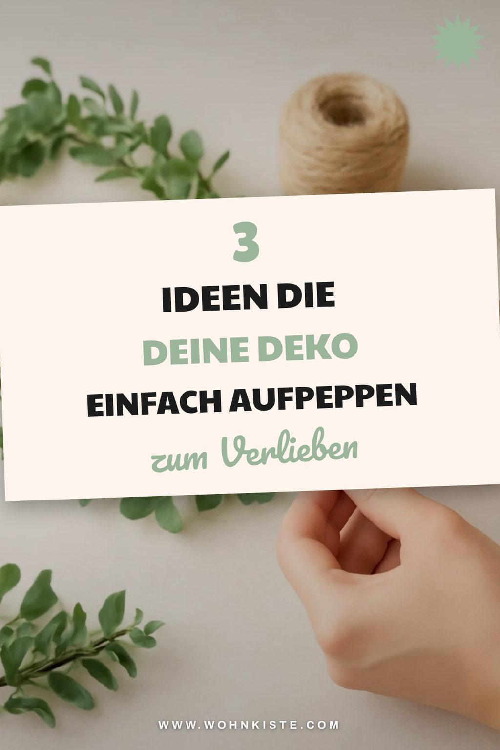 So gestaltest du deine eigene künstliche Girlande kreativ und einfach