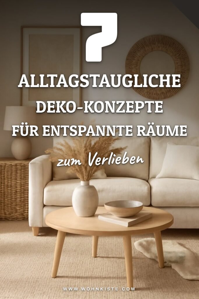 7 alltagstaugliche Deko-Konzepte für entspannte Räume