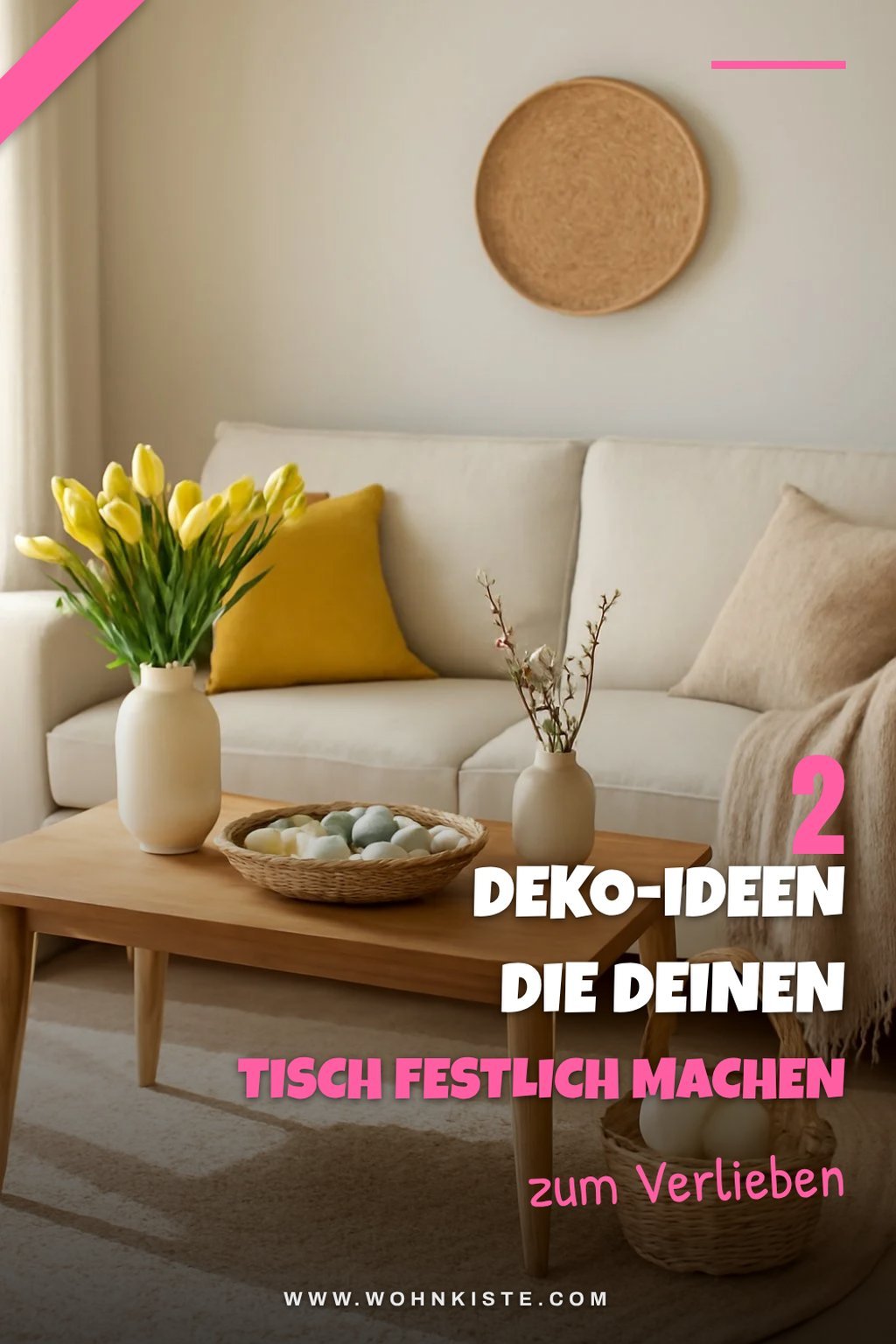 Kreative Deko-Ideen für den Tisch