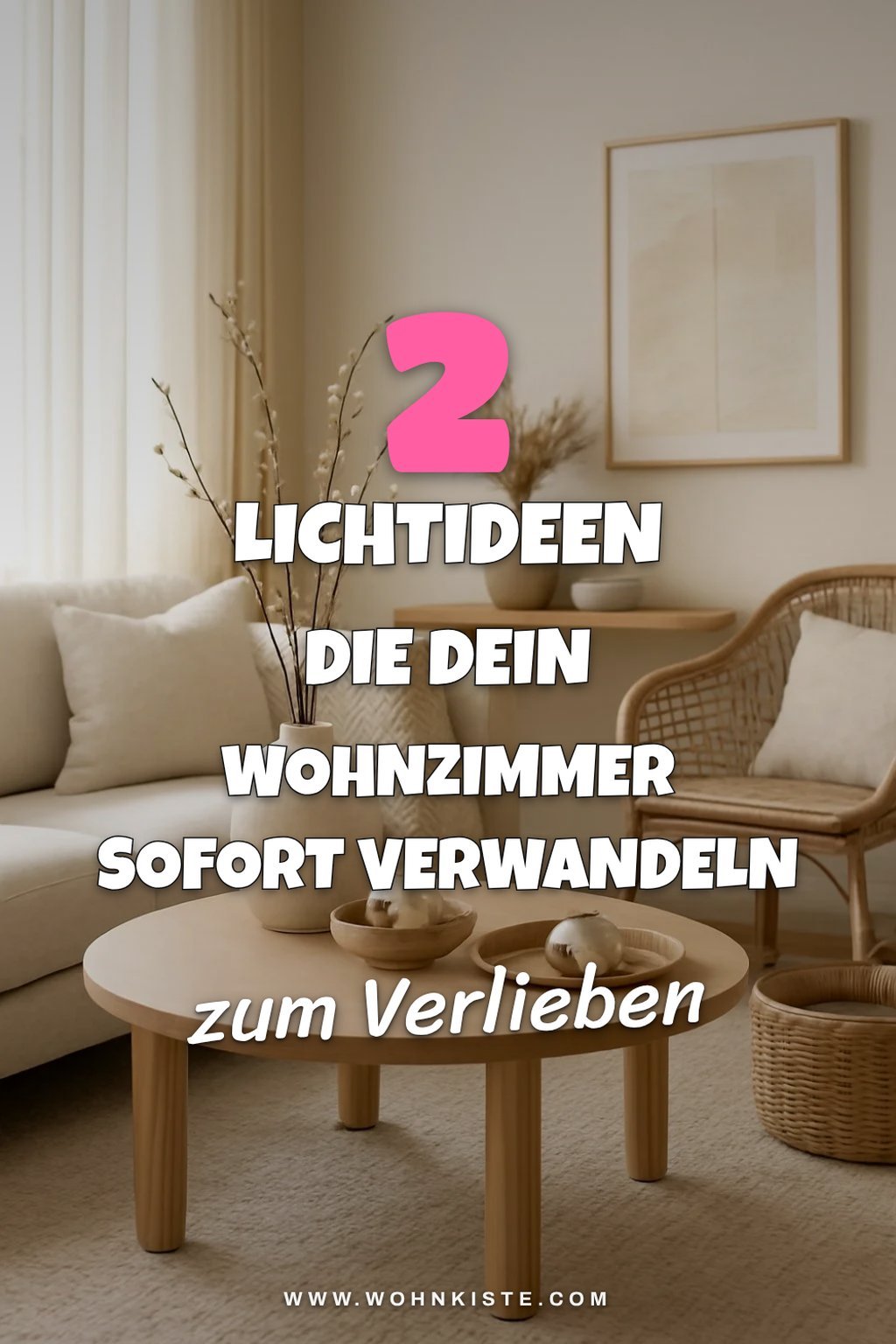 Beleuchtung für ein gemütliches Ambiente