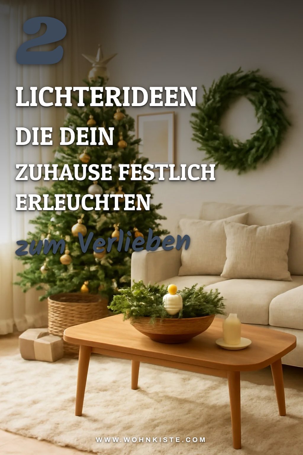 Diese Lichter bringen Weihnachtszauber in dein Zuhause