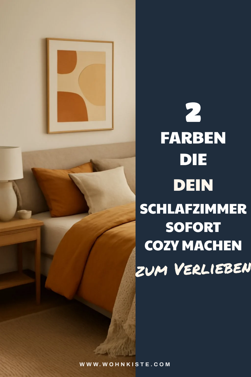 So schaffst du mit Farben mehr Gemütlichkeit im Schlafzimmer