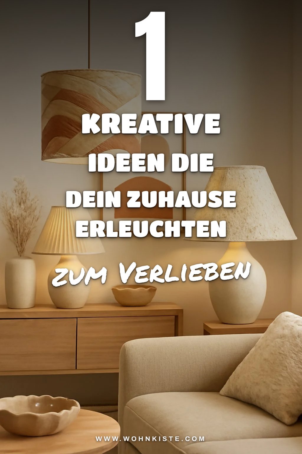 So verwandelst du einfache Lampenschirme in kreative Kunstwerke