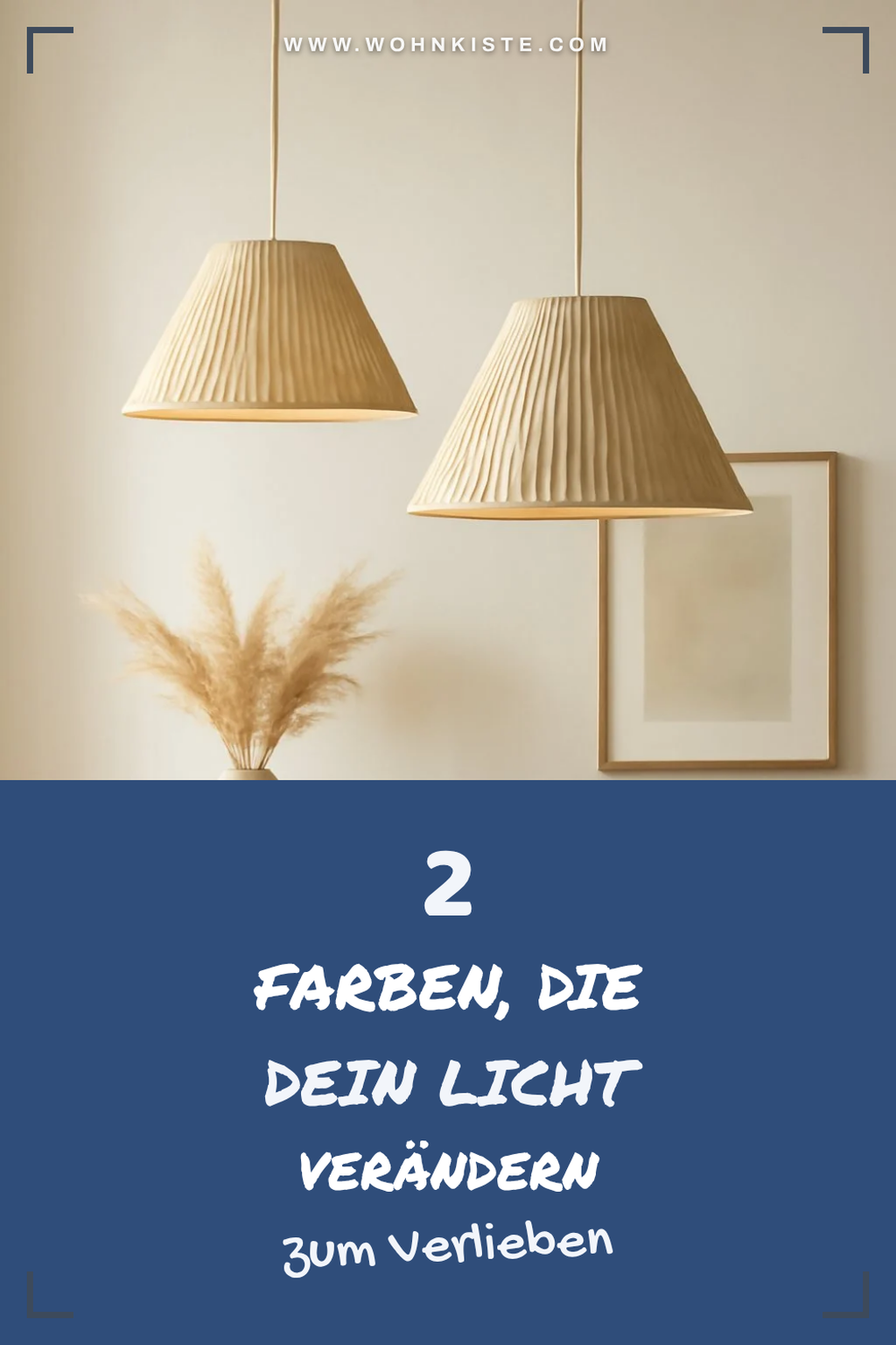 Mit Farbe und Licht spielen: Lampenschirme gestalten