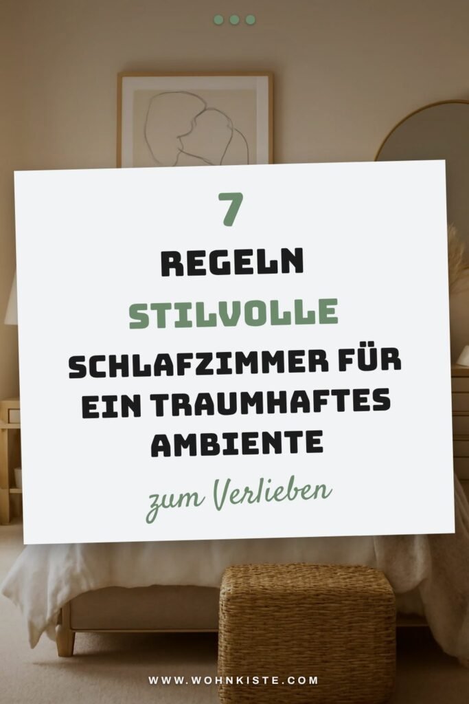 7 Regeln stilvolle Schlafzimmer für ein traumhaftes Ambiente