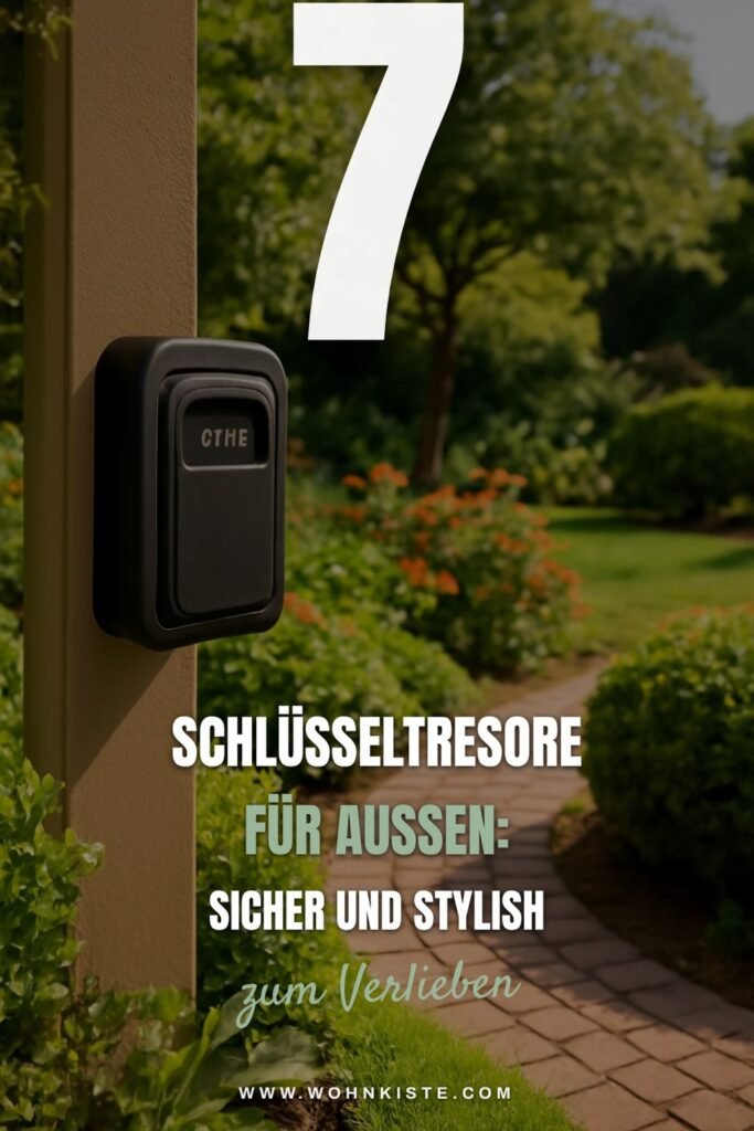 7 schlüsseltresore für außen: Sicher und stylish im Test