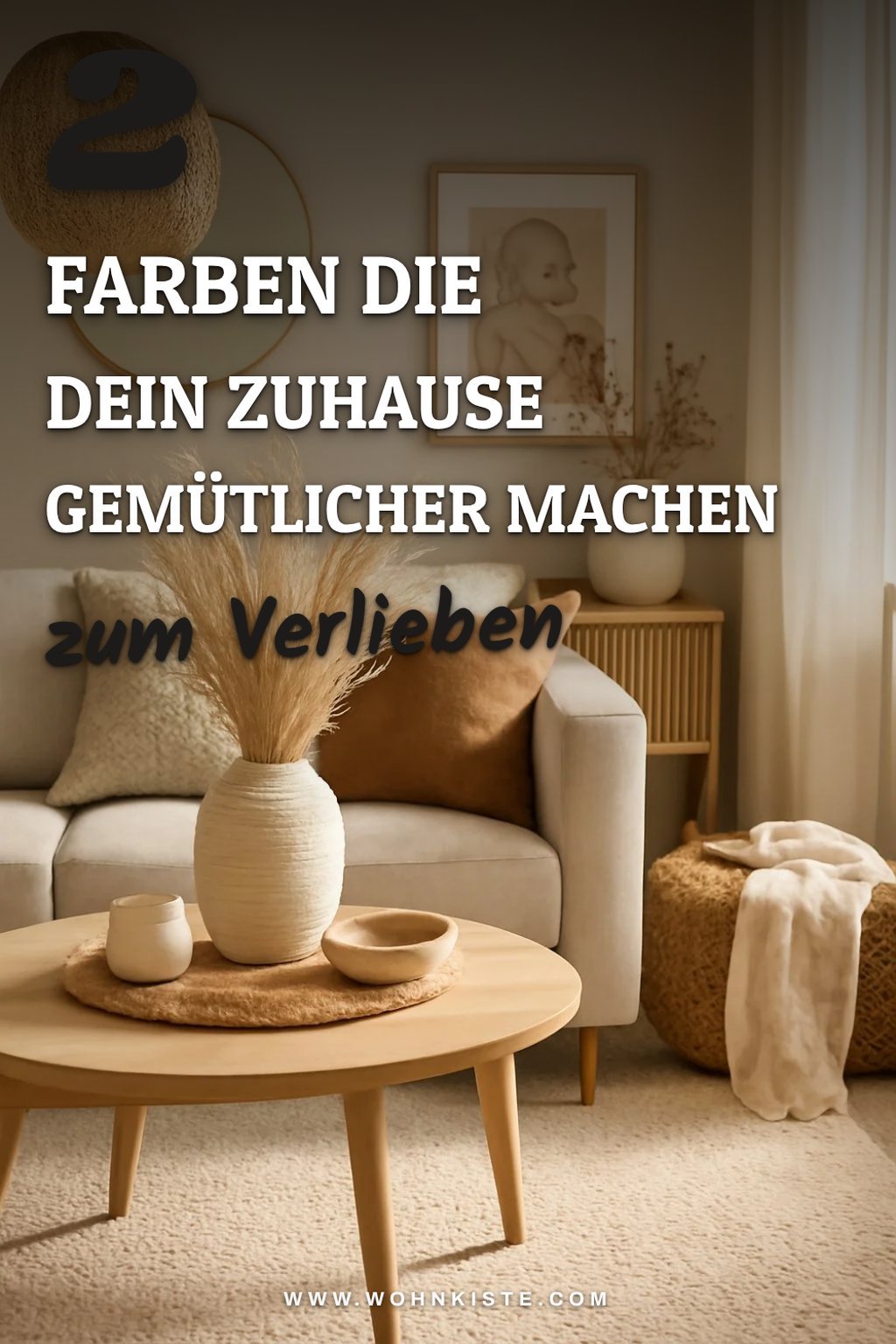 Farben richtig kombinieren für mehr Gemütlichkeit