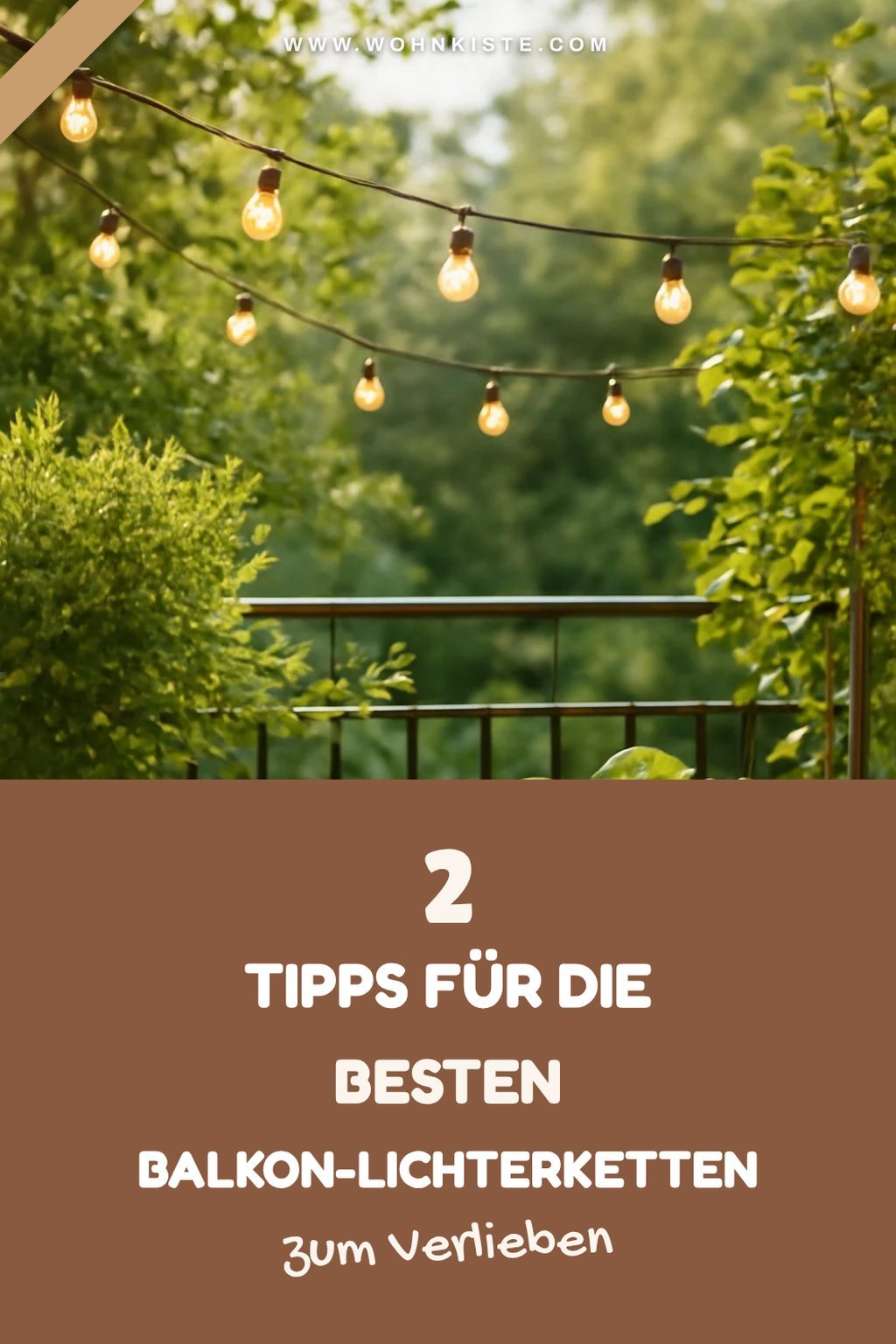 So wählst du die besten Balkon-Lichterketten aus