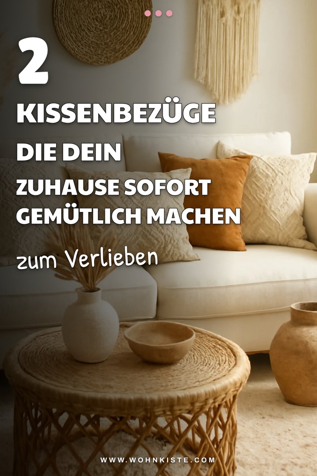 So findest du die perfekten Boho-Kissenbezüge für dein Zuhause