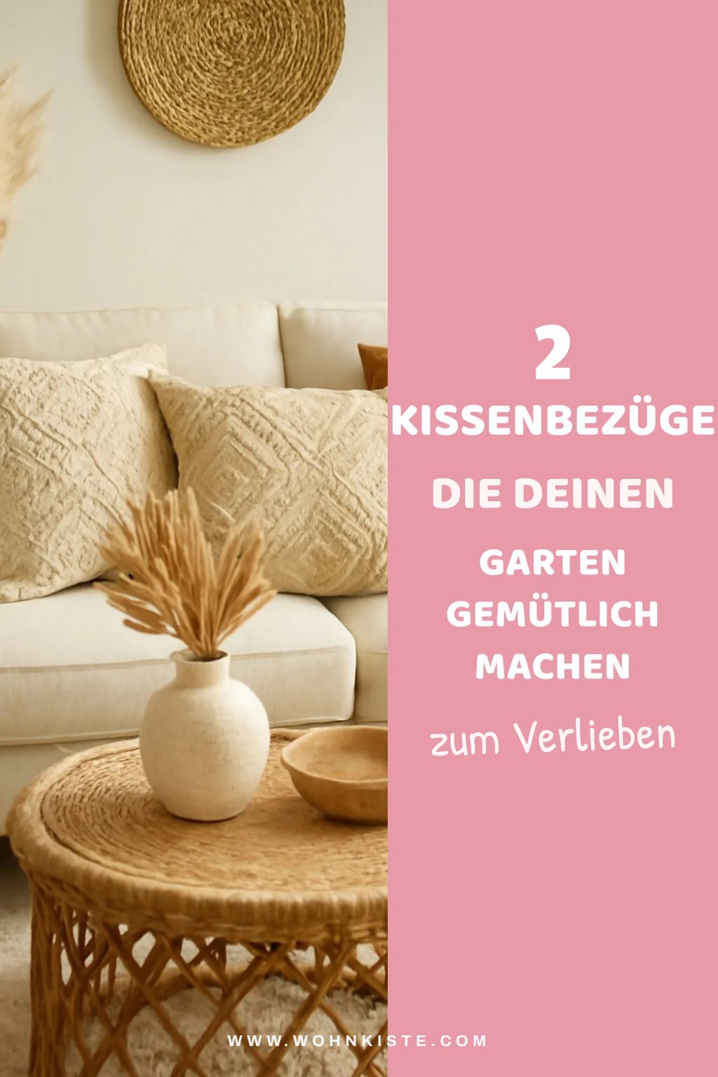 Wie du Kissenbezüge für den Außenbereich auswählst