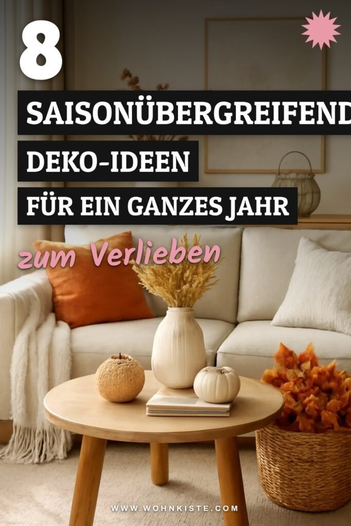 8 saisonübergreifende Deko-Ideen für ein ganzes Jahr